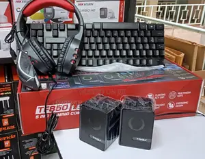 Keyboard Mouse,Pc Gamers -5 in 1