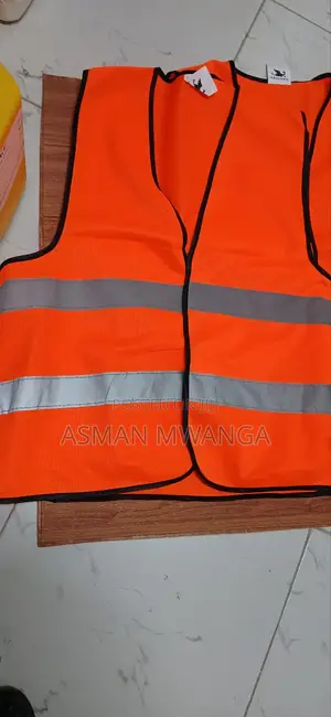Reflective Jacket Orange Xl Heavy Duty