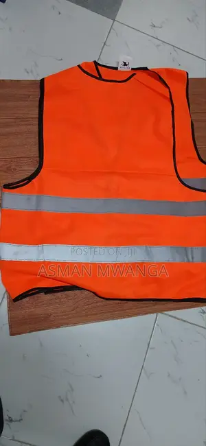 Reflective Jacket Orange Xl Heavy Duty