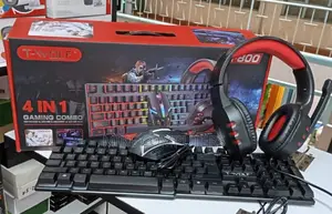 4 in 1 Gaming Keyboard for Pc and Playstation Headset