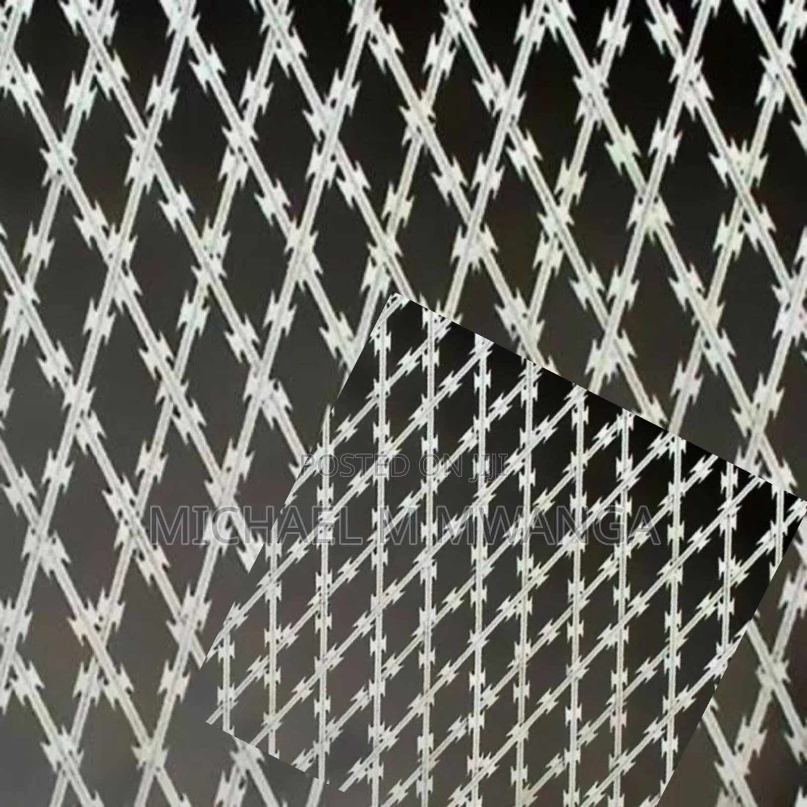 Military Camp Welded Razor Wire 30m
