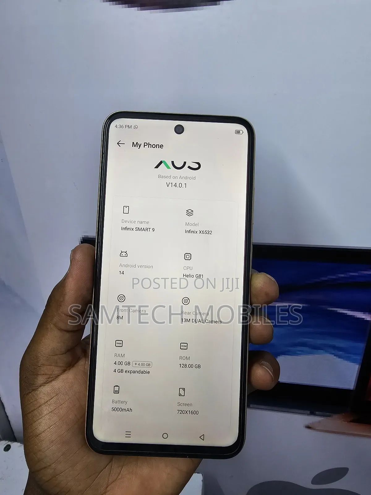 Infinix Smart 9 128 GB Gold