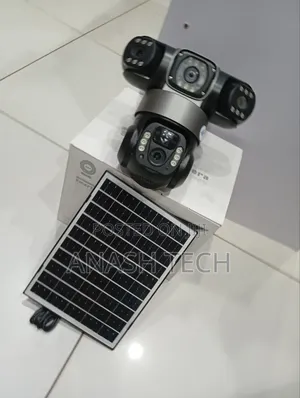 Recomended Solar Wifi CCTV Tripple Lens With Night Vision