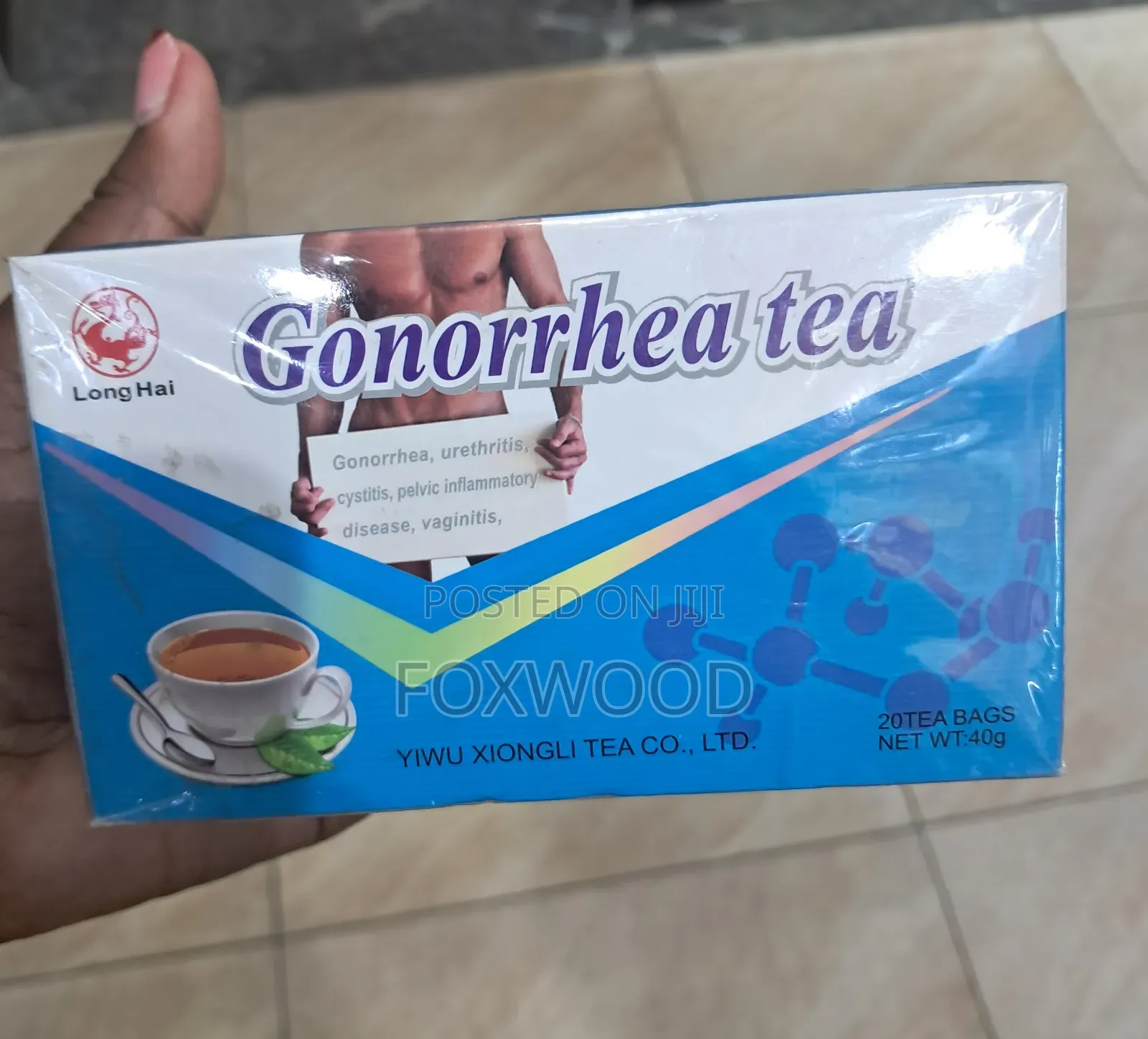 Gonorrhea Herbal Tea - 20 Teabags