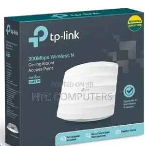 Tp-Link 300mbps Tl-Eap115 Wireless N Ceiling Mount Access Point