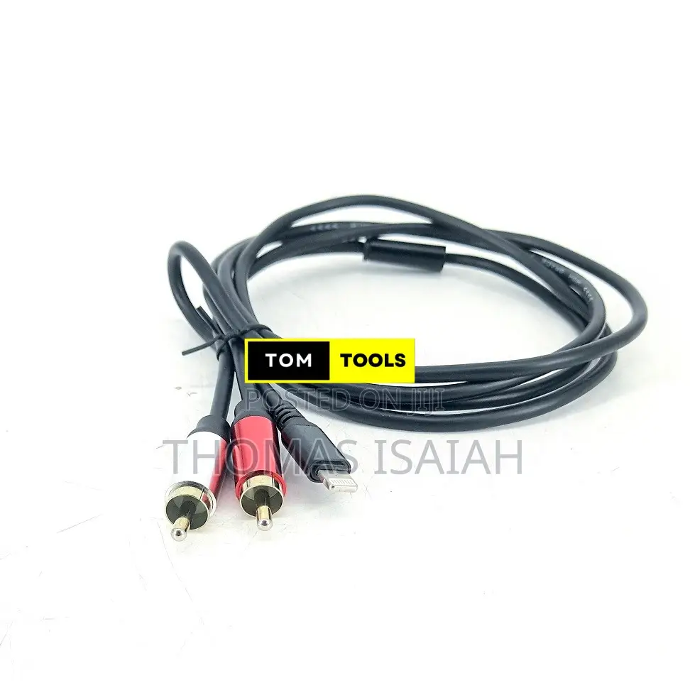 Lightning to Dual Rca Stereo Y-Cable