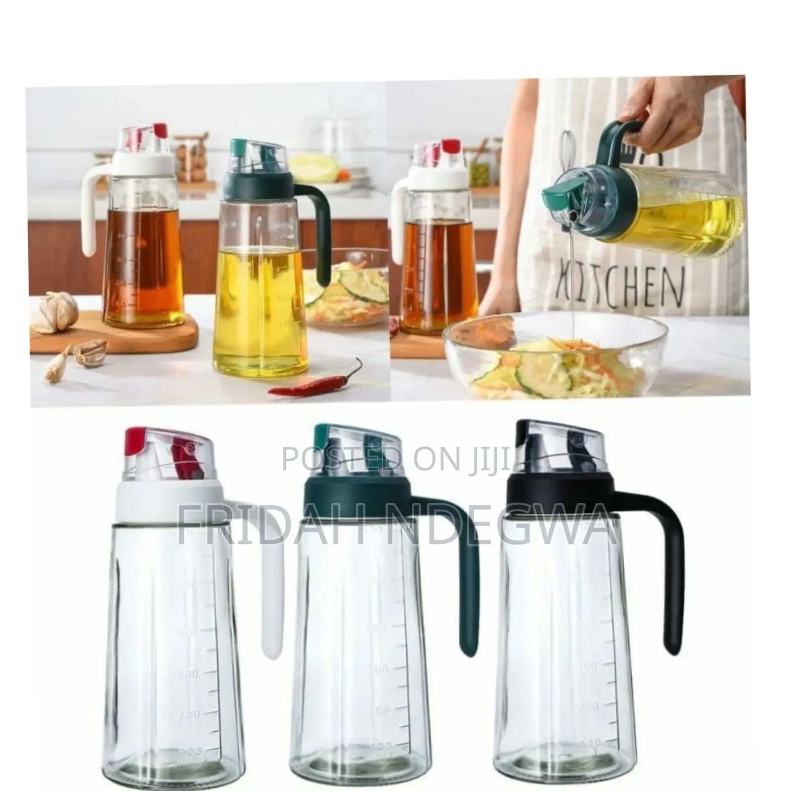 Non Slip Oil / Vinegar Dispenser