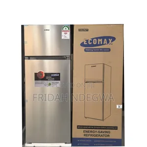 Ecomax 230 Litres Dark Silver Double Door Refrigerator