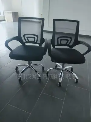 Modern Black Mesh Chair
