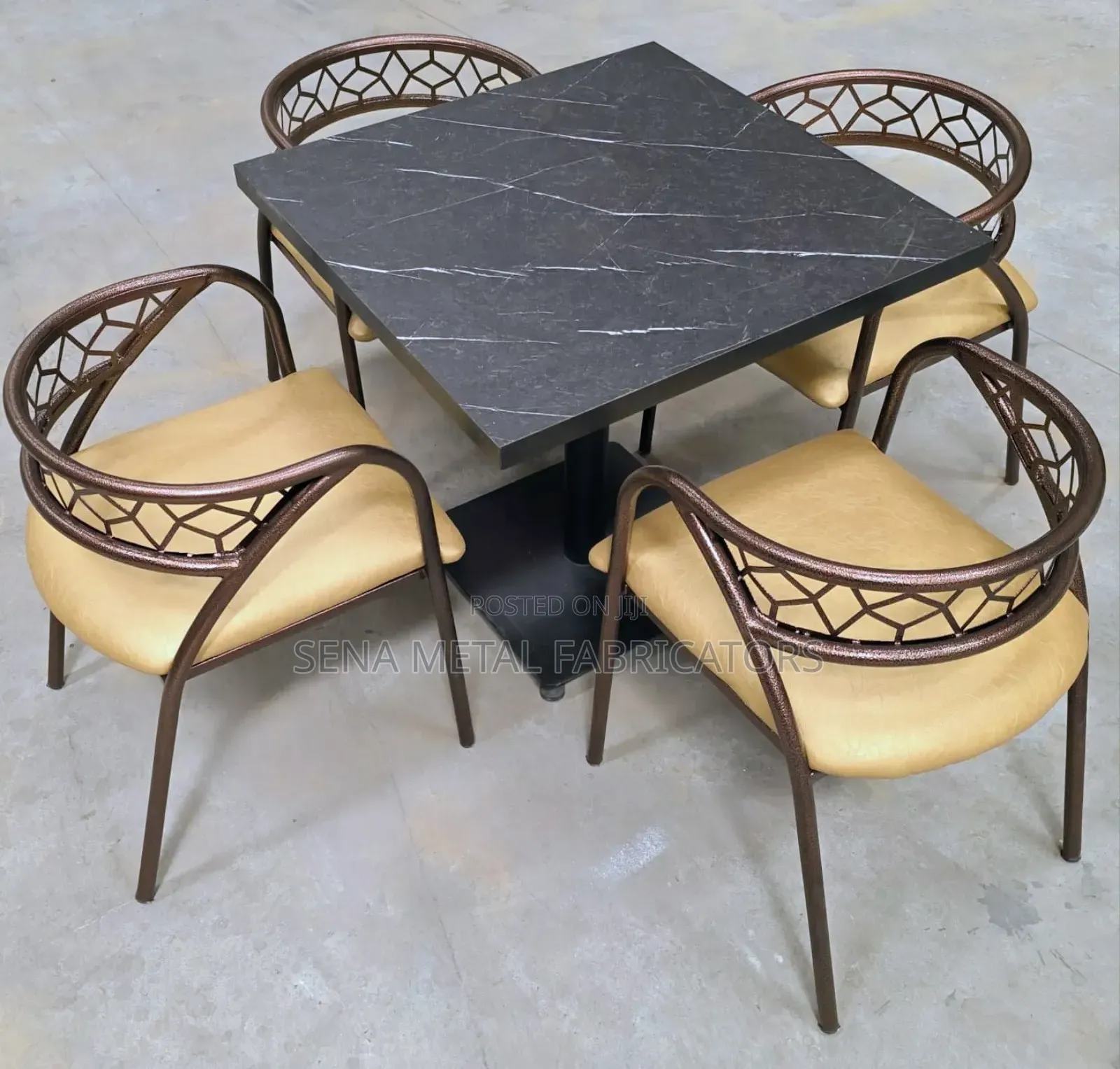 Hotel Dining Set. 4 Chairs and a Table