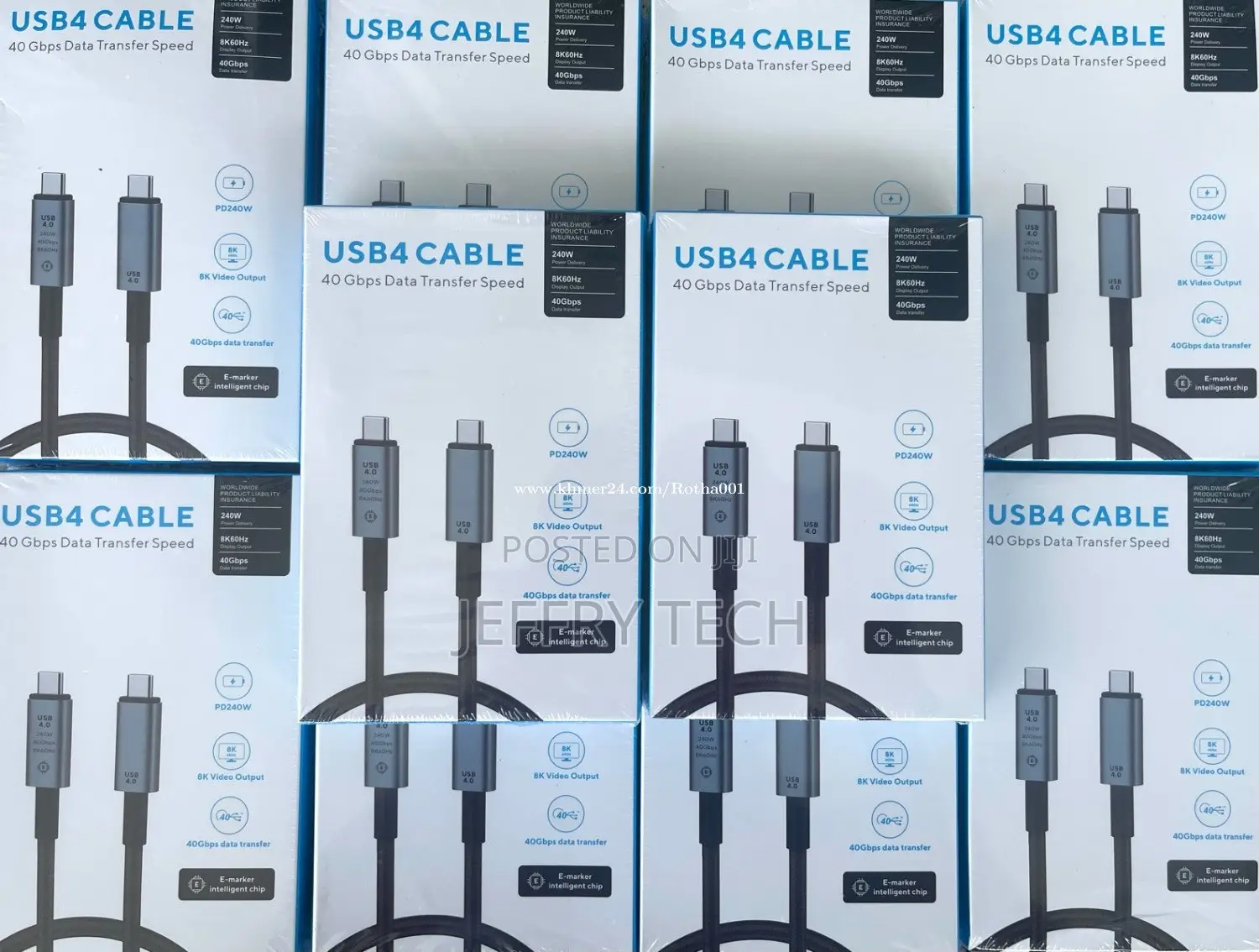 Type-C to Type-C Cable Thunderbolt