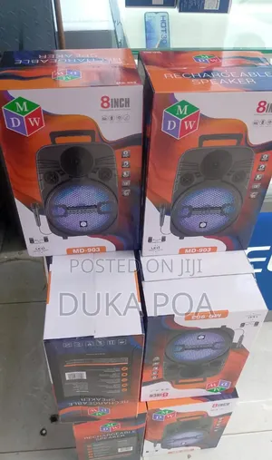 Portable Rechargeable Speaker 8 Inch