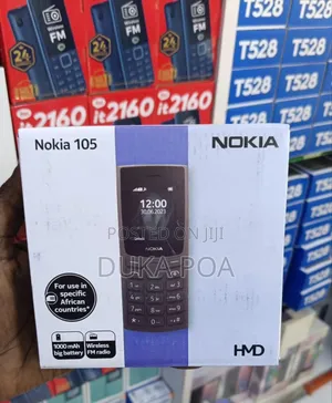 New Nokia 105 Black