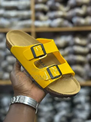 Casual Leather Ladies Open Brike Stone Slides