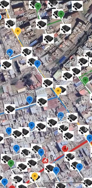 Fibre Optic Site Digital Mapping