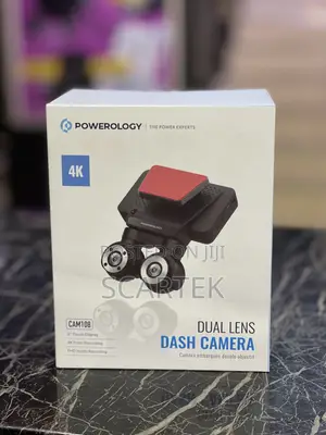 Powerology Dual Lens Dash Camera-cam 108