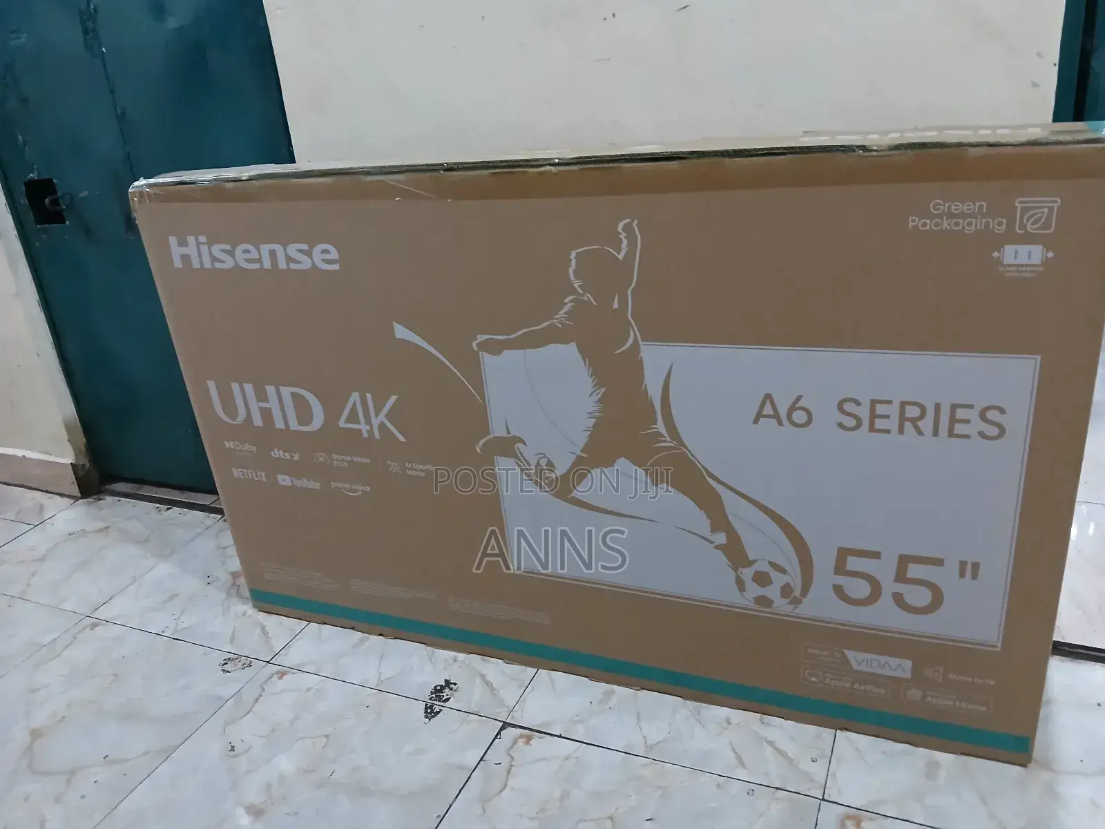 Hisense 55 Inches Smart Android Frameless Tv 4 K 