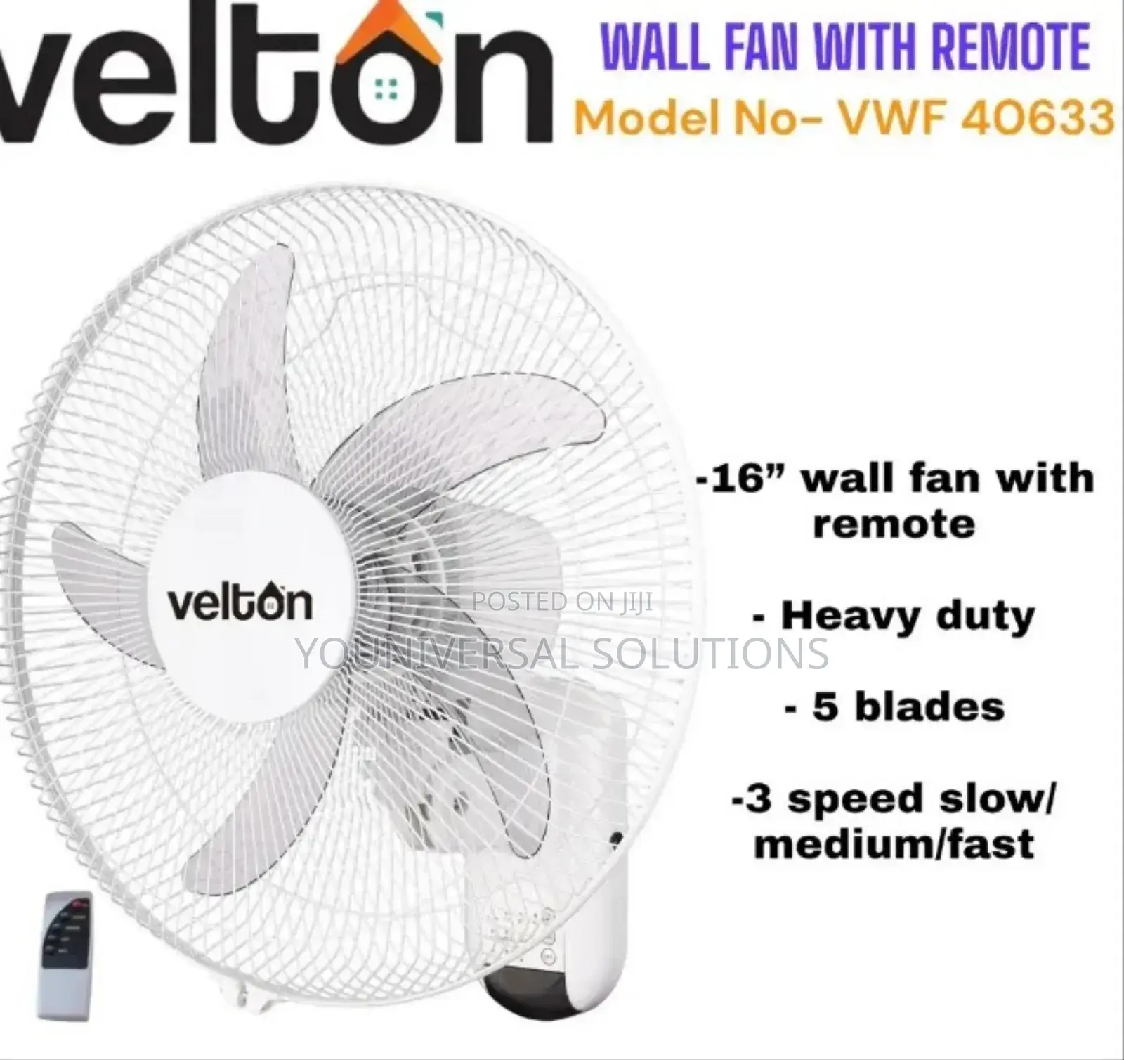 Velton Wall Fan