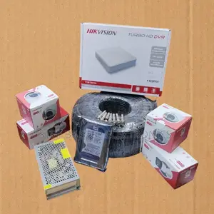 4 Hikvision Smart Hybrid 1080p 2mp Ip66 Weatherproof CCTV Cameras Kit