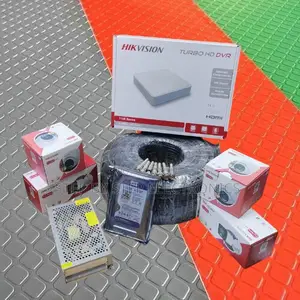 4 Hikvision Smart Hybrid 1080p 2mp 20m Ir Distance CCTV Cameras Kit