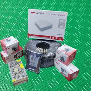 4 Hikvision 1080p Snart Hybrid CCTV Cameras Surveillance System Kit