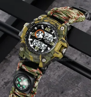 Army Print Sport Watch