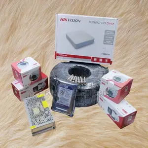 Night Vision 4 Hikvision 1080p Full Hd Smart Hybrid CCTV Cameras Kit