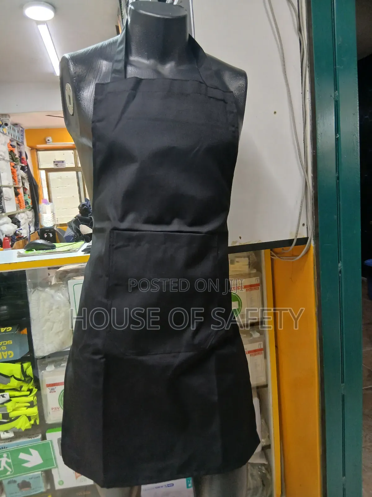 Dark Black Aprons