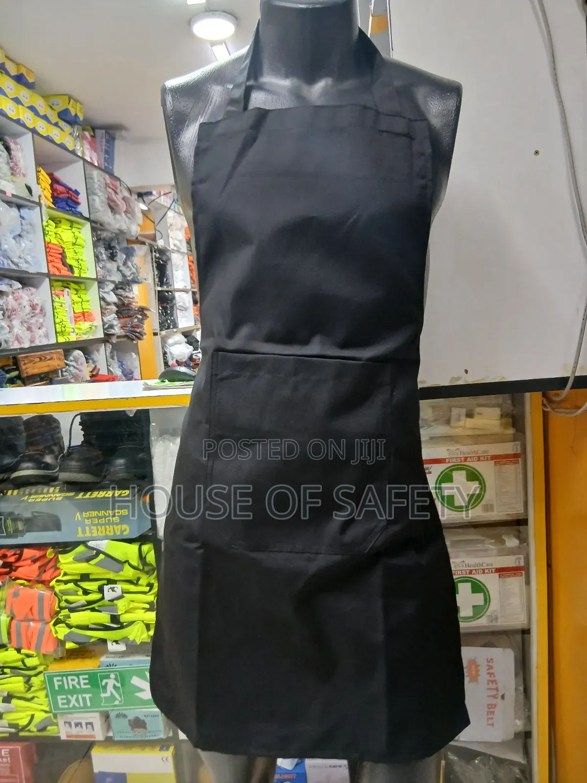 Dark Black Aprons