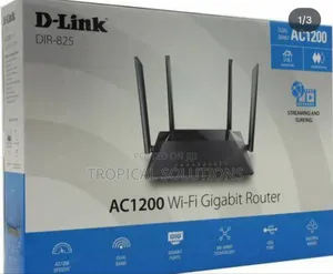 D-Link Ac1200 Dir-825m Dual-Band Gigabit Wi-Fi 5 Router Dir-825m