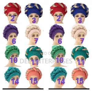 Sequin African Headwrap
