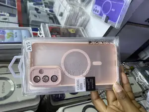 Bwerty Magnetic Samsung Galaxy A15 Translucent Back Case