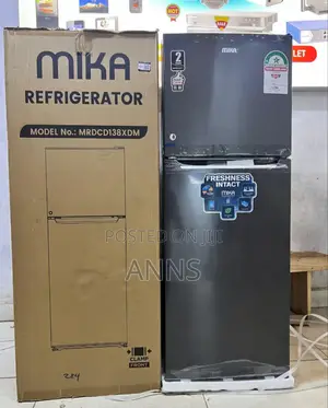 Mika 138 Litres Double Door Fridge Defrost