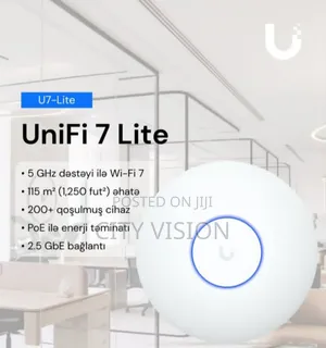 Ubiquiti U7 Lite Ceiling Mount Wifi 7 Ap With 4 Spatial Streams
