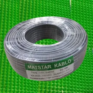Grey 90m 2.5mm2 Twin With Earth Electrical Cable for House Wiring