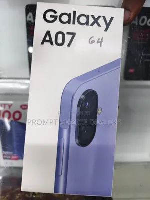 New Samsung Galaxy A07 4G 64 GB Black
