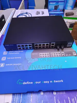 Ruijie Rg-Es220gs-P 20-Port Gigabit Smart Cloud Managed Poe .