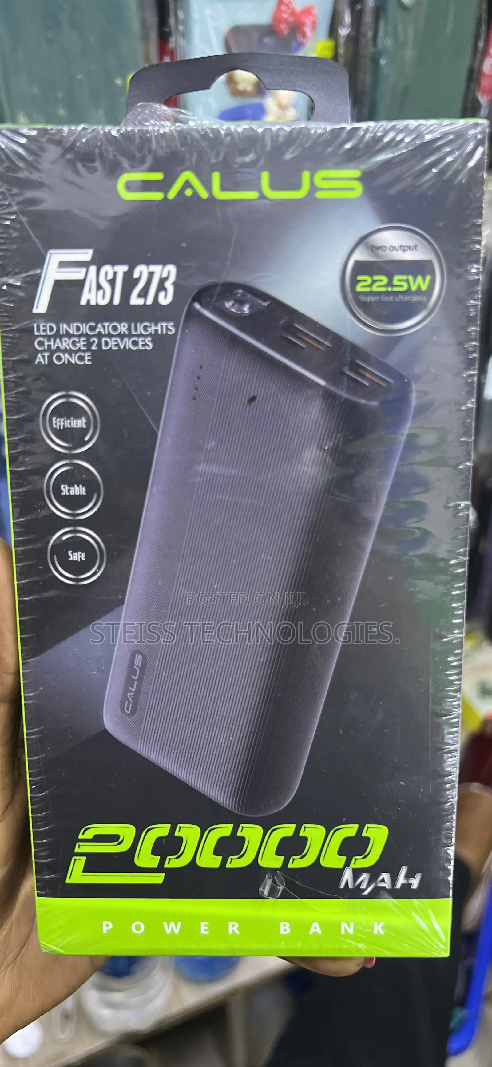 Calus Fast 273 20000mah Powerbank