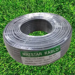 Flexible Grey 2.5mm Twin With Earth Electric Wiring Cable – 90m