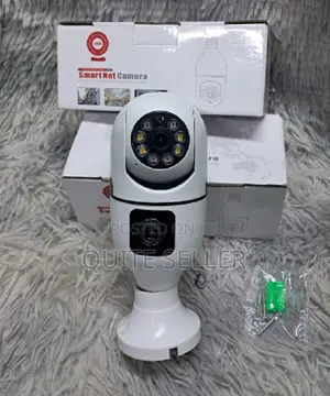V380 CCTV Bulb PTZ Camera With Smart Surveillance in Disguise