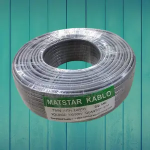 Flame-Resistant Twin With Earth Electric Wiring Cable 90m 2.5mm