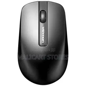 Vention 3-Button Wireless Computer Mouse With Usb Receiver Black