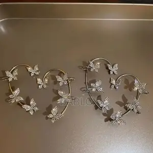 Cute Butterfly Ear Cuffs 