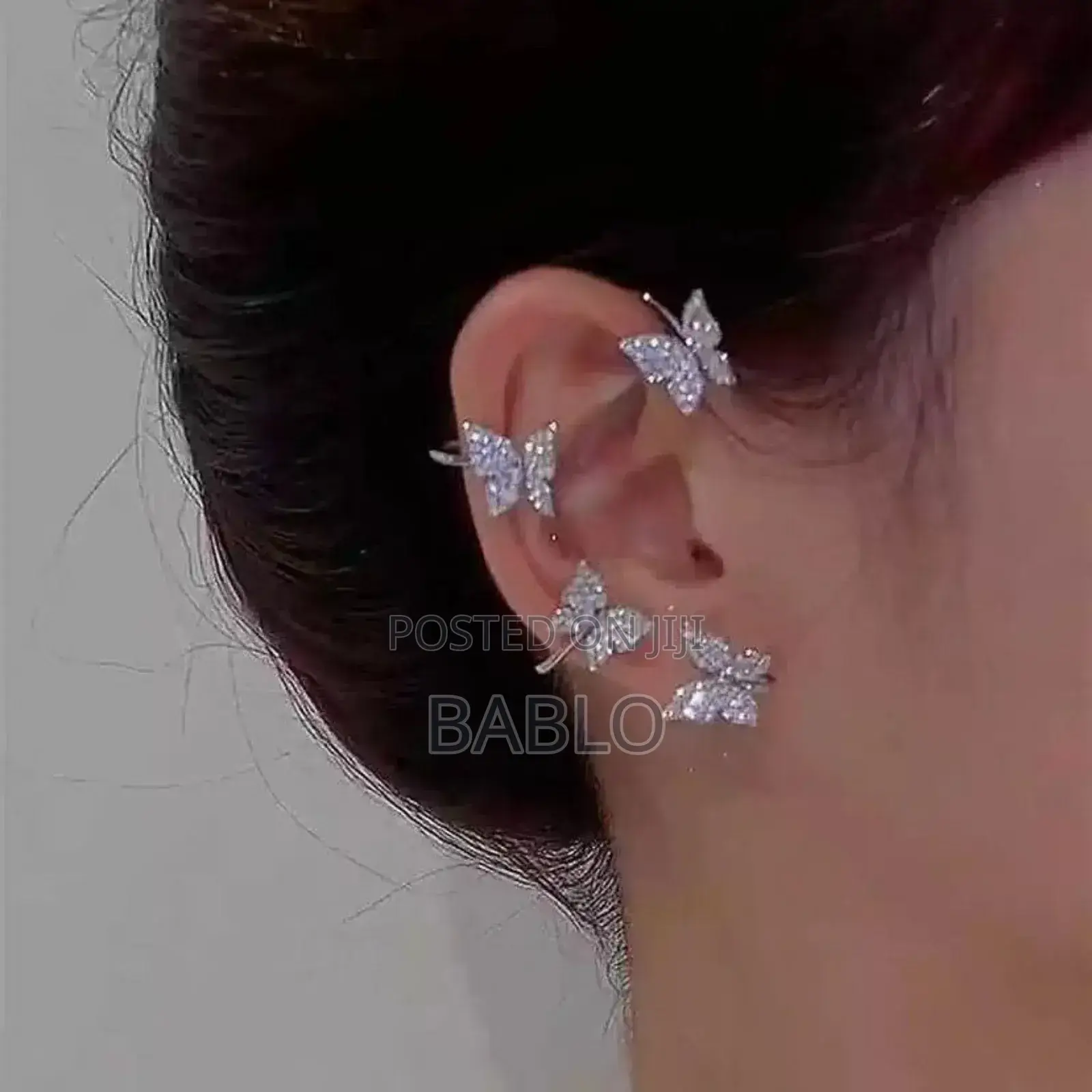 Cute Butterfly Ear Cuffs 