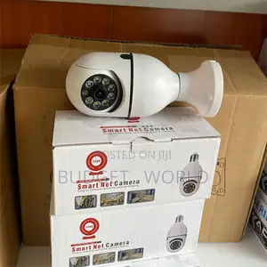 Cam V380pro E27 360 Degree 1080p Wireless Panoramic Home Security Lamp
