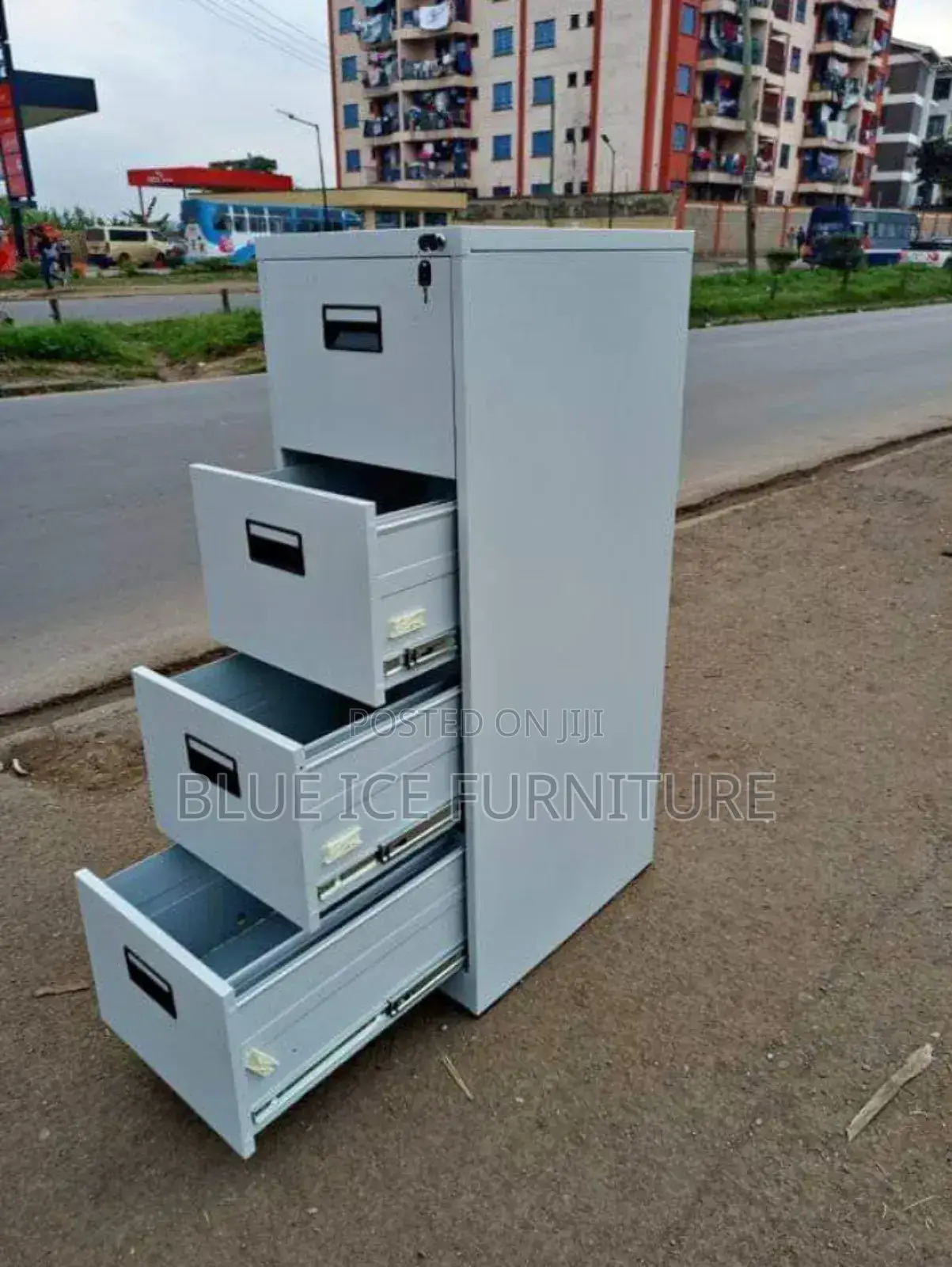 Metallic 4drawer Cabinet