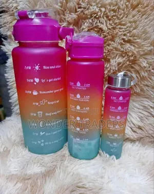 3 In1 Water Bottle Set .