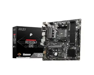 Msi Pro B550m-P Gen3 Micro-Atx Gaming Motherboard.