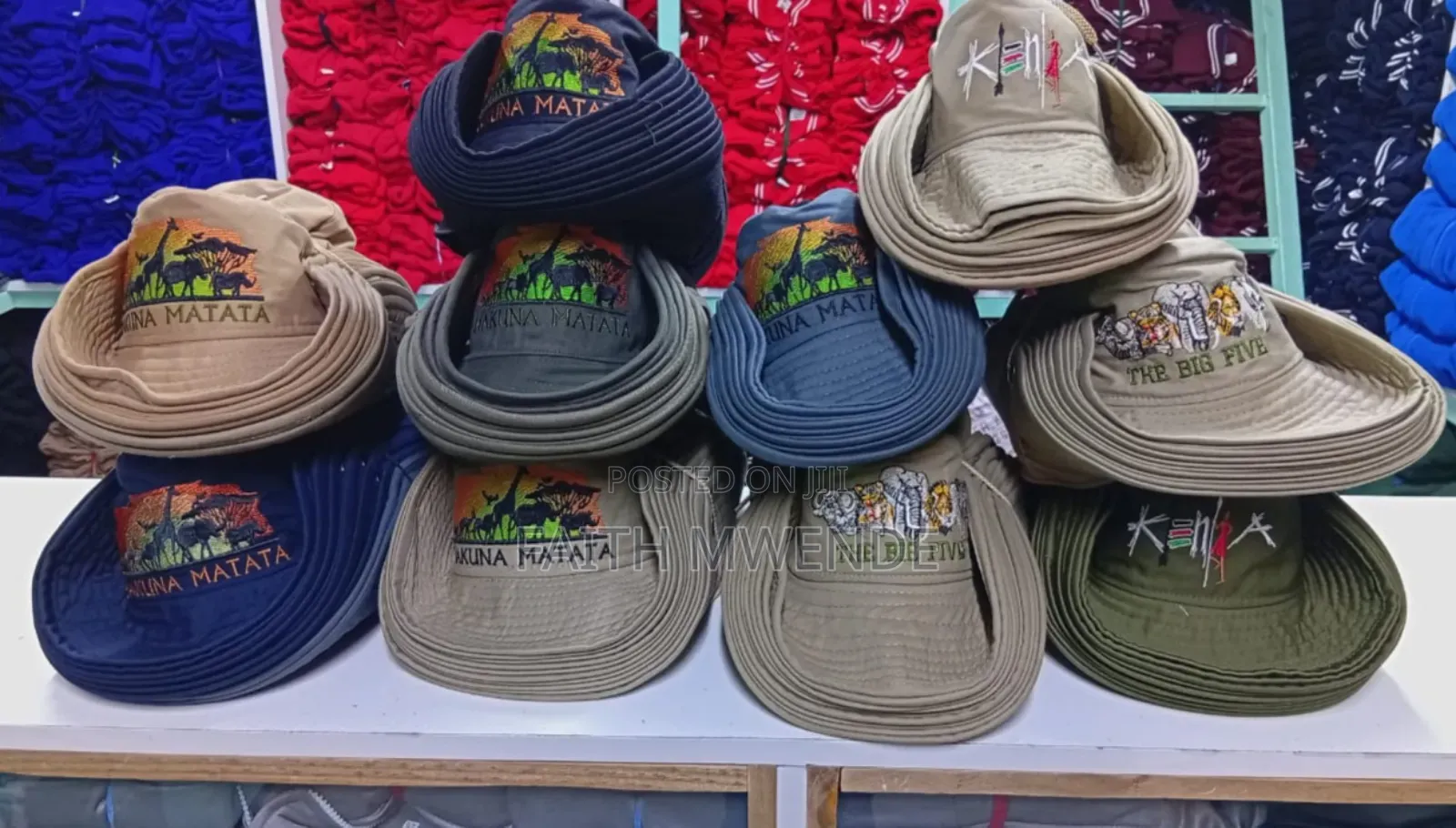 Good Quality Safari Hats Embroidery