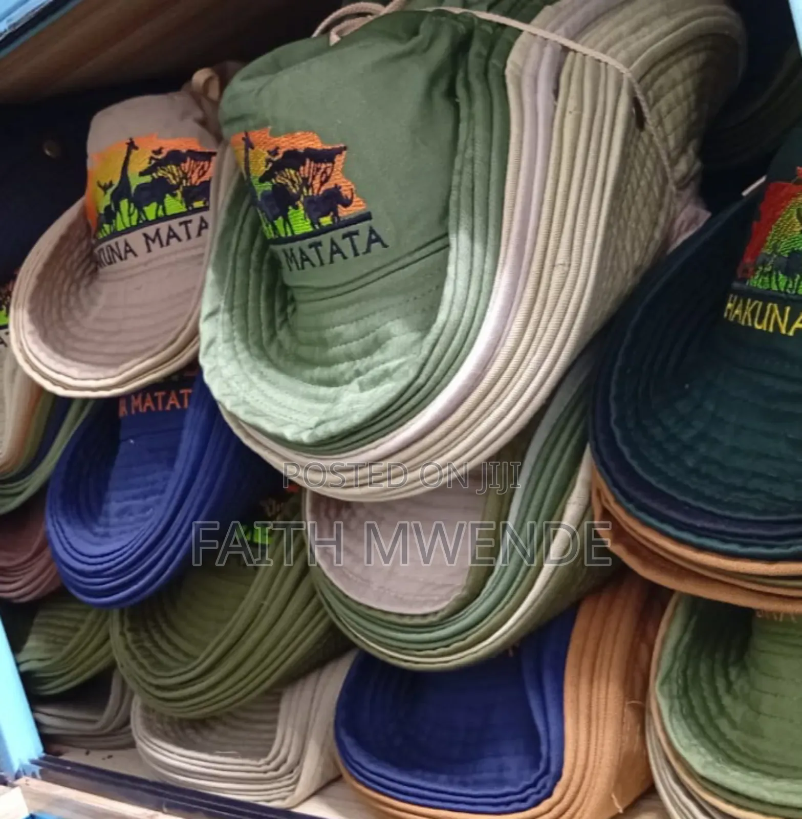 Good Quality Safari Hats Embroidery